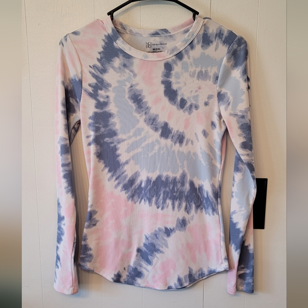 Long Sleeved Tye Dye T-Shirt Medium